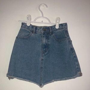 Brandy Melville Denim Skirt!!